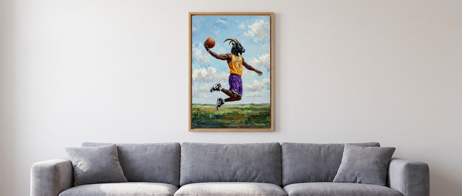 GOAT Kobe Bryant Poster Website Banner