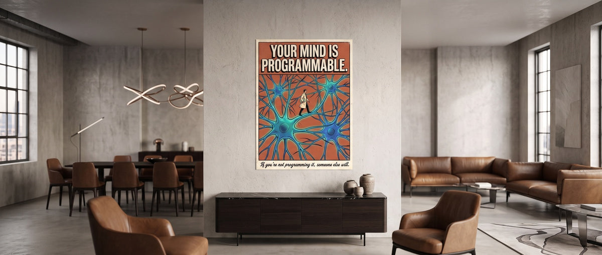 Poster Your Mind Is Programmable Website Banner