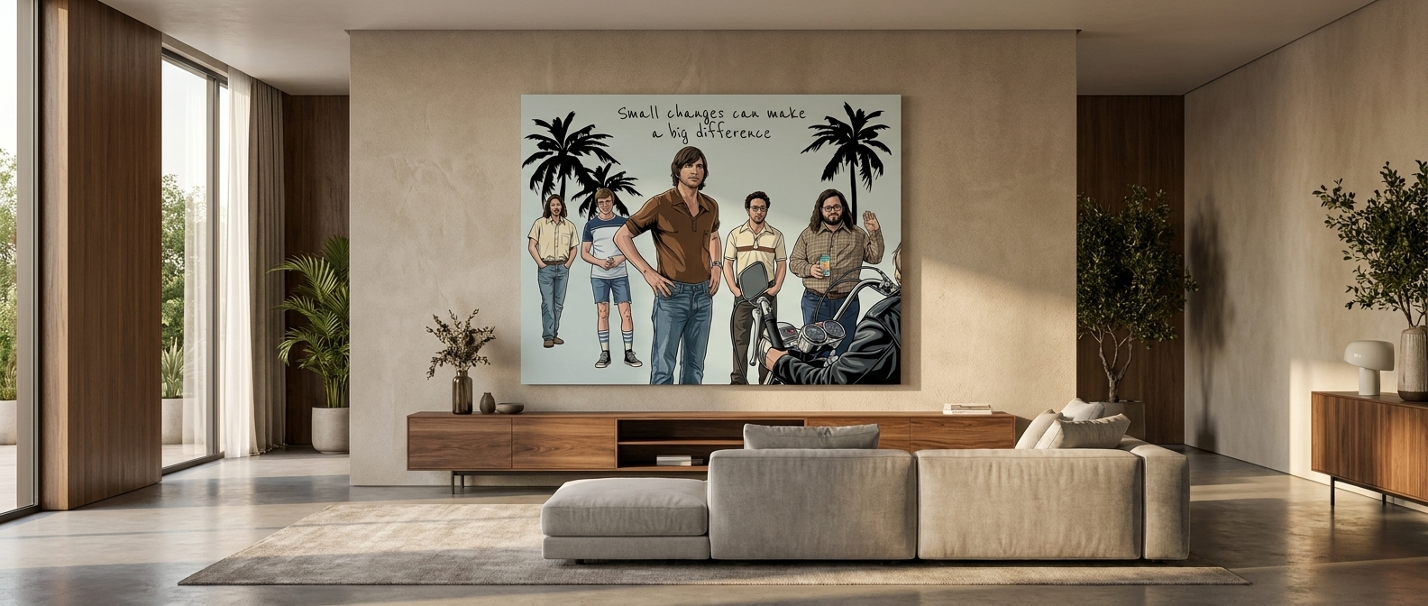 Big difference banner