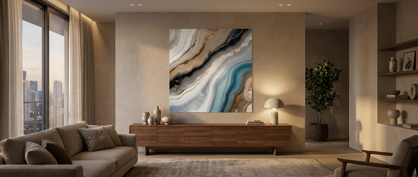 DOTCOMCANVAS Chalcedony Poster Banner