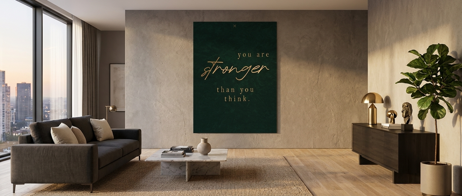 You are STRONGER Banner