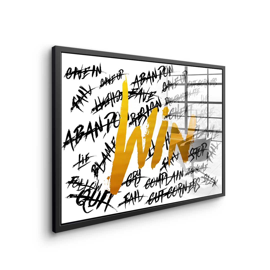 DOTCOMCANVAS 24K Feingold Bild Win - 24K Feingold