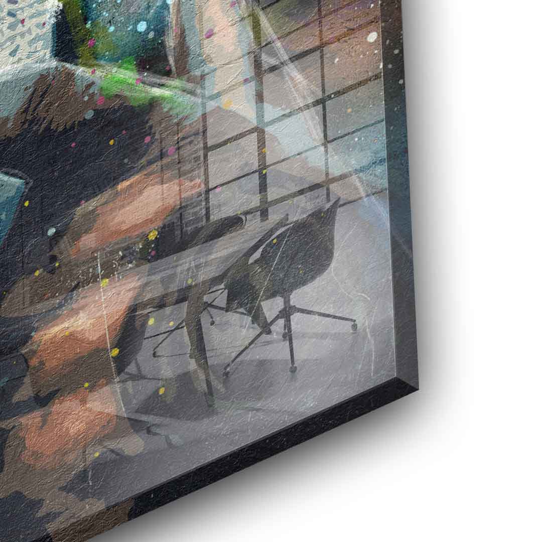 DOTCOMCANVAS 24K Feingold Bild Bad Guy - 24K Feingold