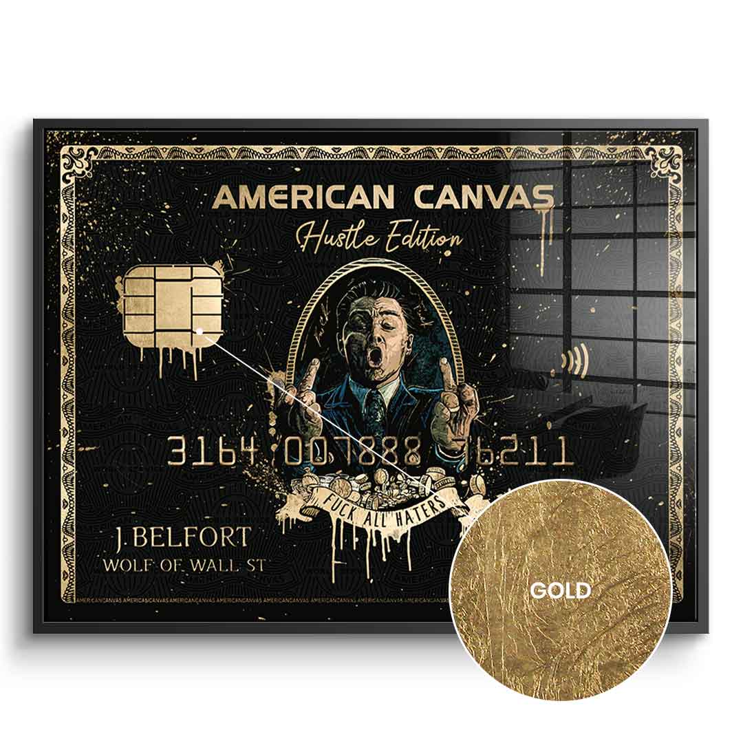 DOTCOMCANVAS 24K Feingold Bild Royal American Canvas - 24K Feingold