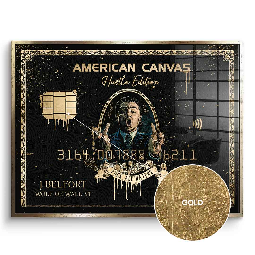 DOTCOMCANVAS 24K Feingold Bild Royal American Canvas - 24K Feingold