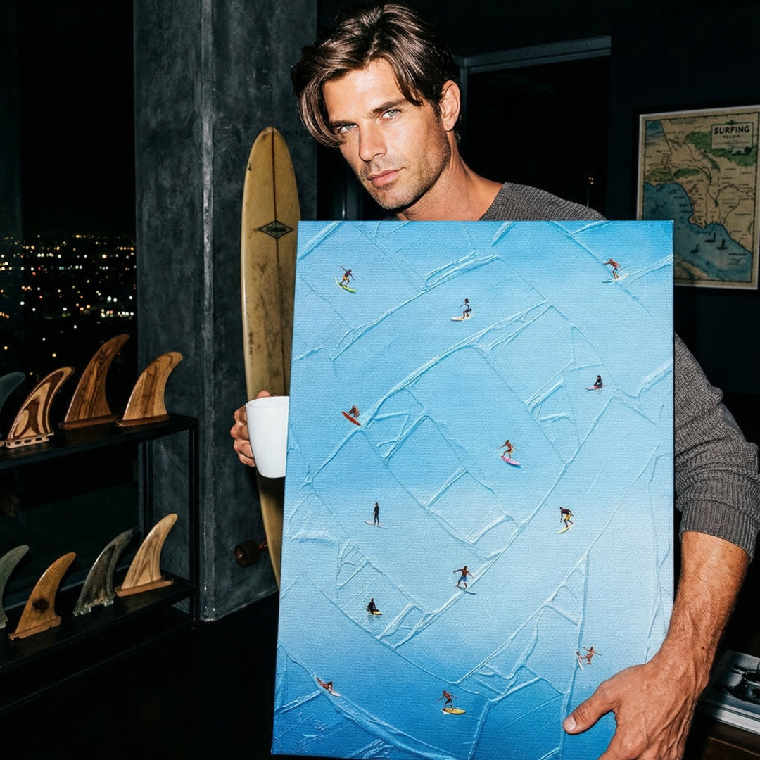 Surfing in Action