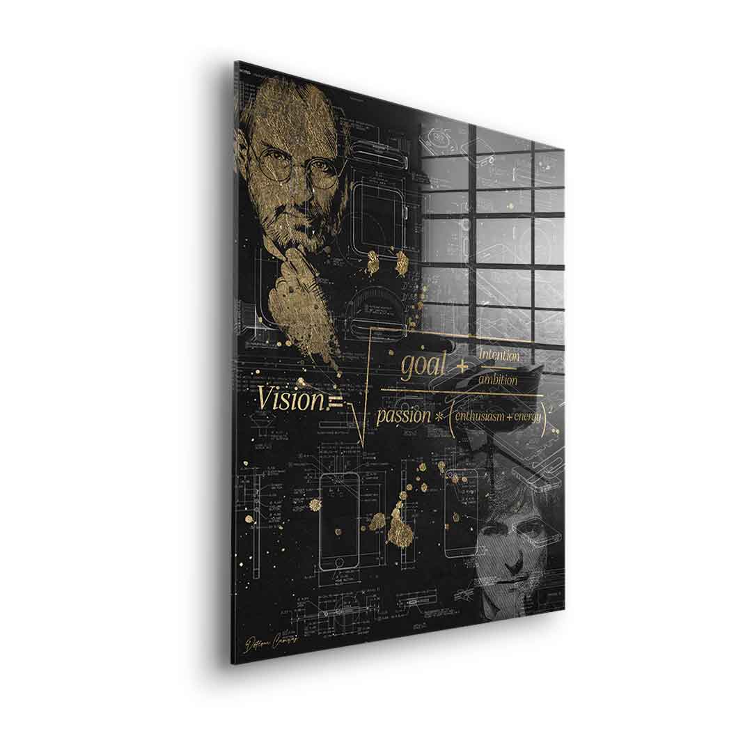 DOTCOMCANVAS 24K Feingold Bild Vision - 24K Feingold