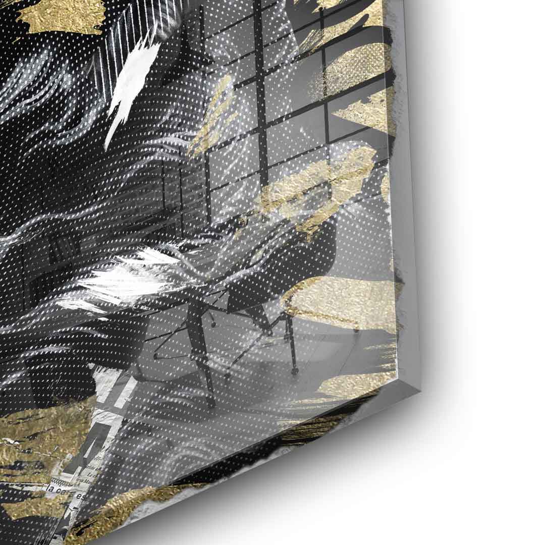 DOTCOMCANVAS 24K Feingold Bild Luxury Zeus - 24K Feingold