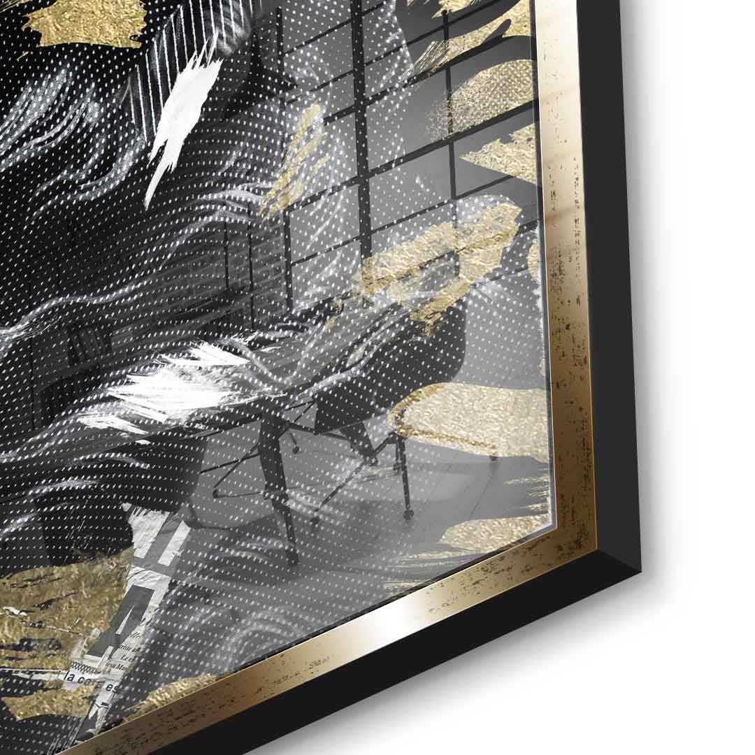 DOTCOMCANVAS 24K Feingold Bild Luxury Zeus - 24K Feingold