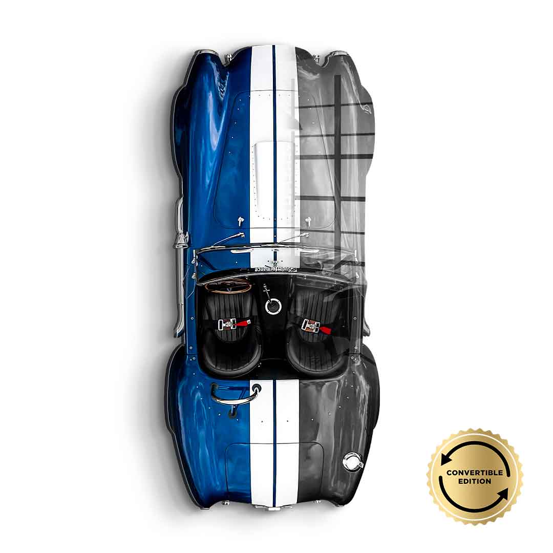 Wandskulptur Shelby Cobra 427 - Acrylglas