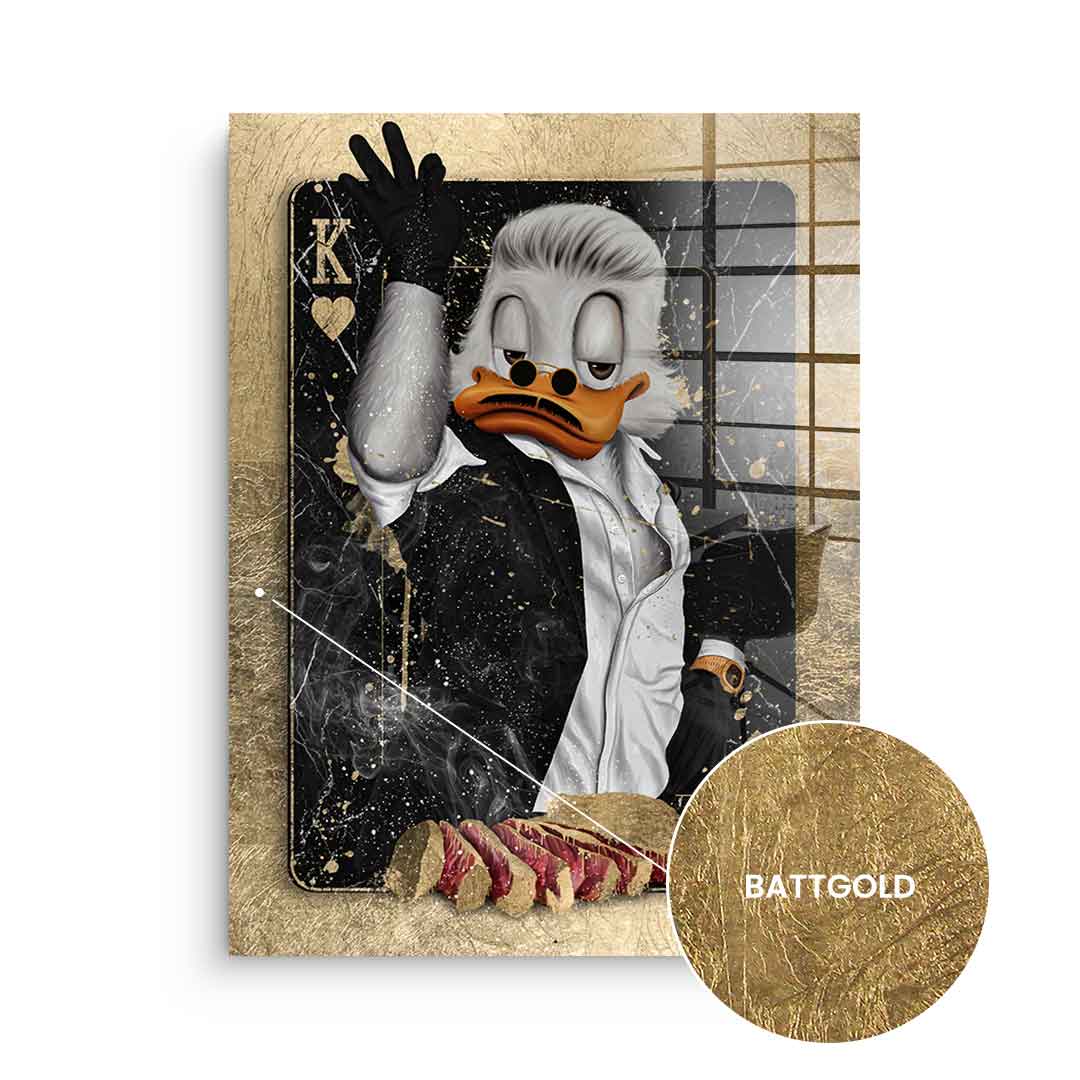 Nutret Duck - Gold Leaf