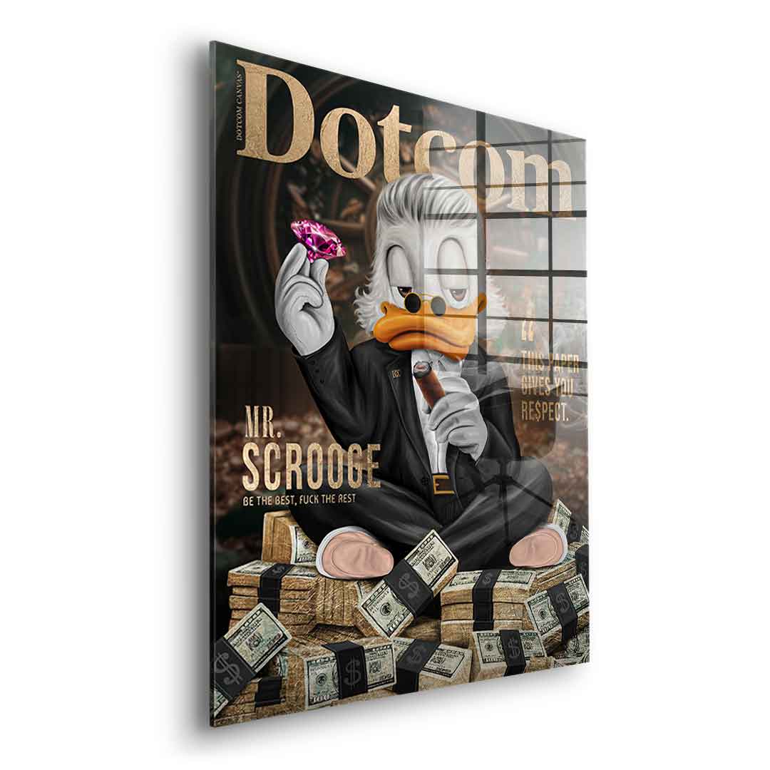 DOTCOMCANVAS 24K Feingold Bild Mr. RE$PECT - 24K Feingold