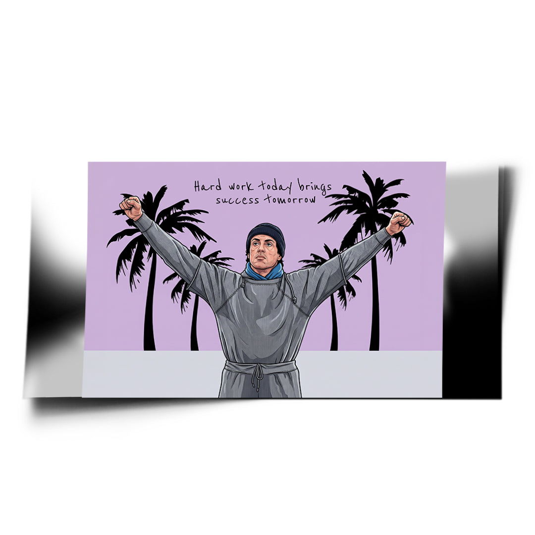 Poster Hard work today