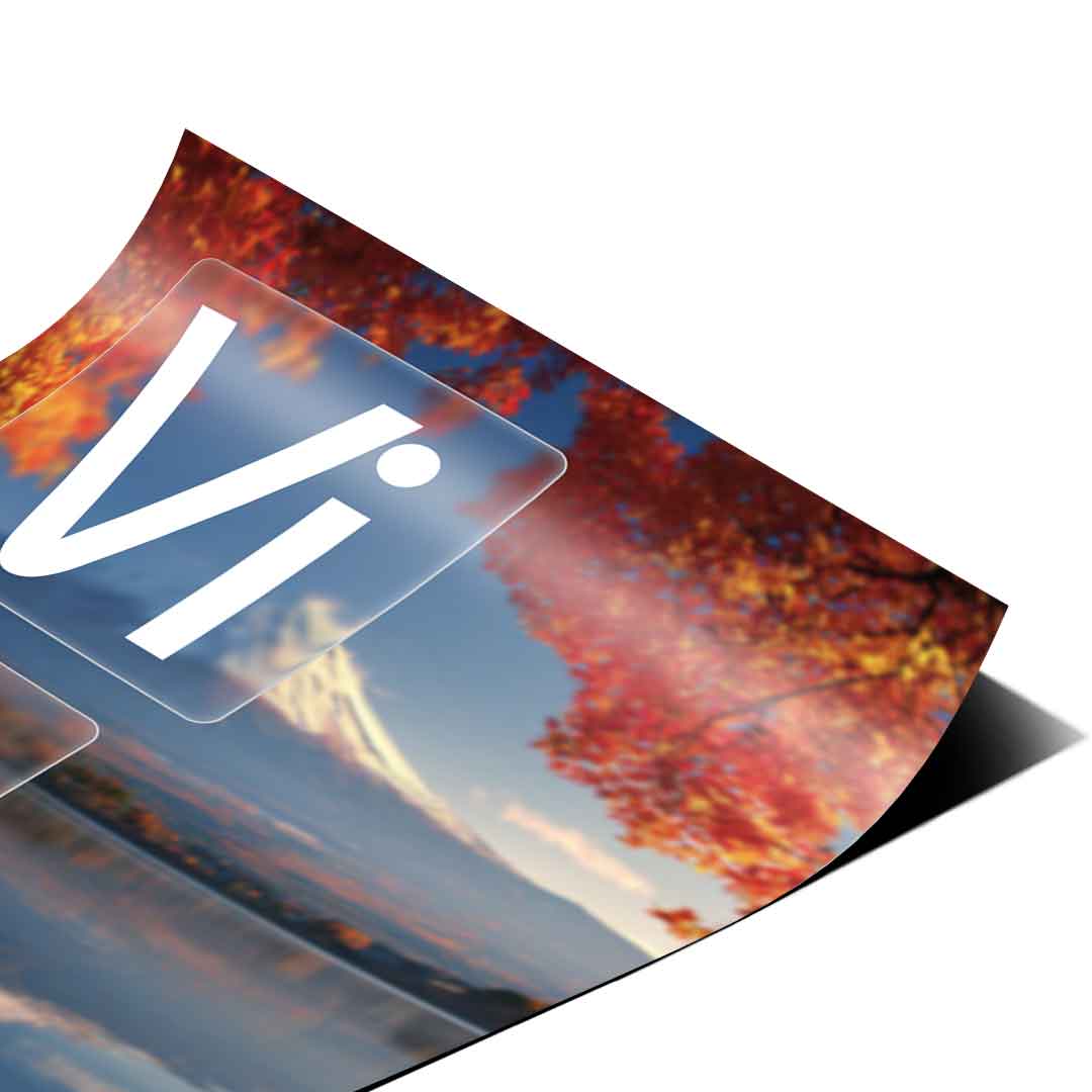 DOTCOMCANVAS® Vision (Vi) Poster Version Farbig – Eck-Detail
