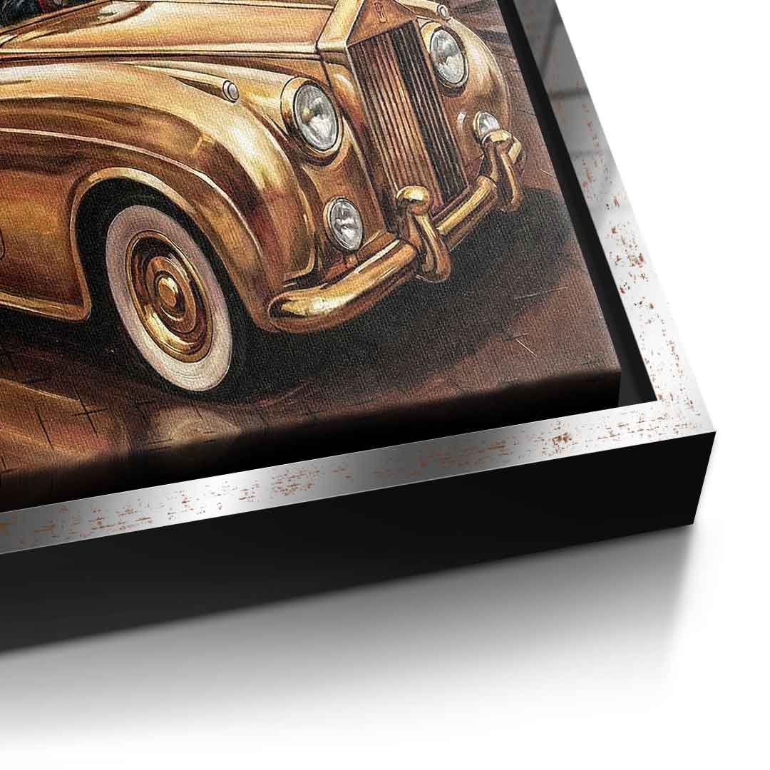 DOTCOMCANVAS New York Vibe Leinwandbild Detailansicht Silber Rahmen