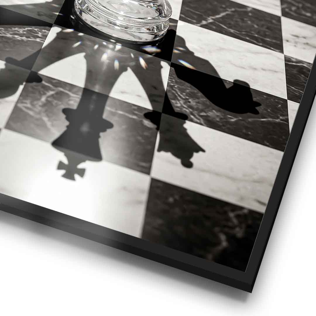 DOTCOMCANVAS Mindset is Everything Poster Detailansicht mit Rahmen