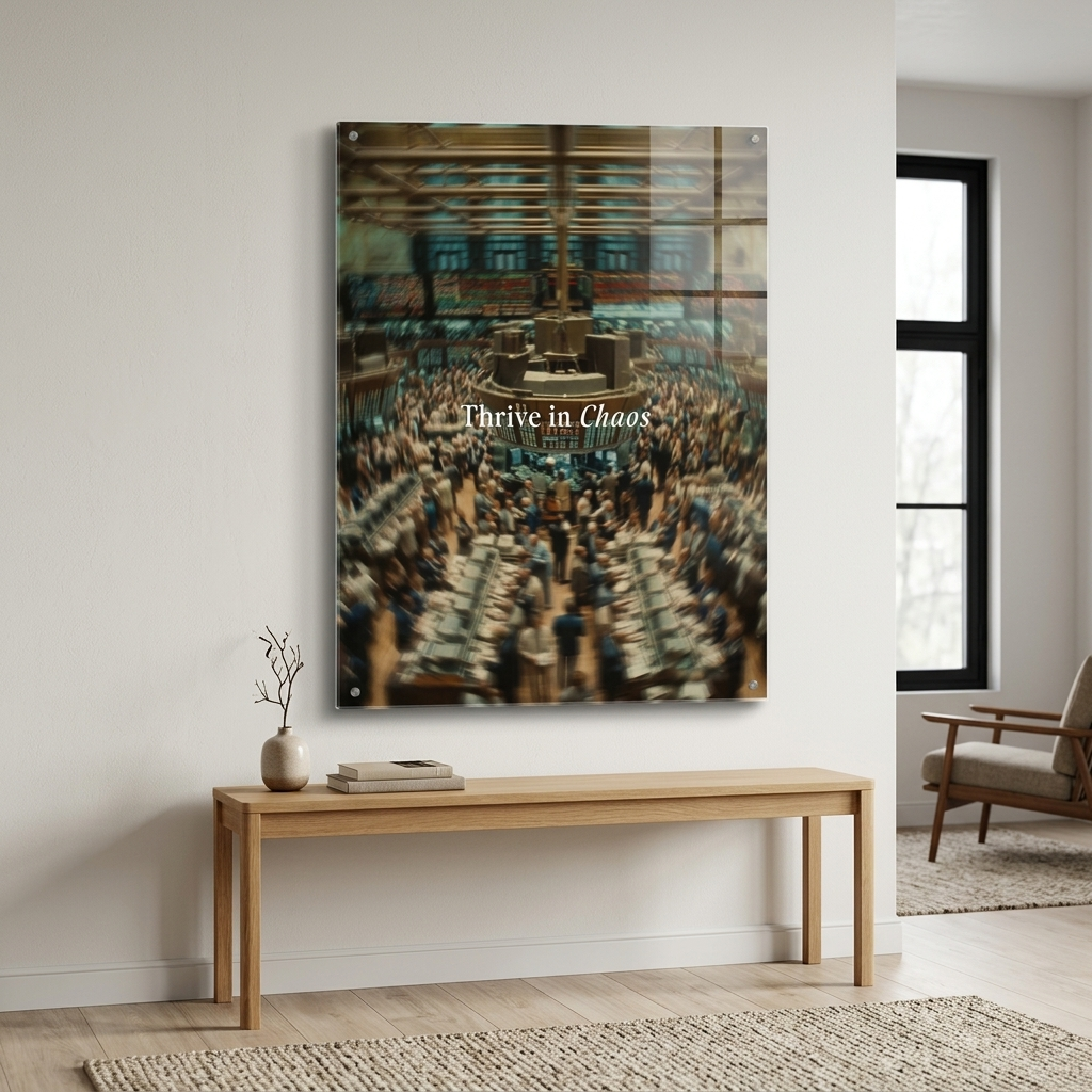 Thrive in Chaos Acrylglas Room