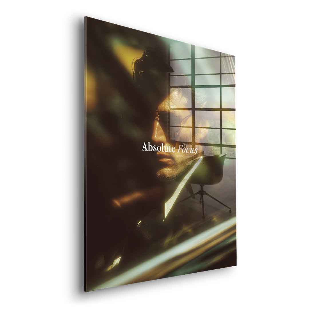 DOTCOMCANVAS® Absolute Focus Acrylglas – Zertifikat