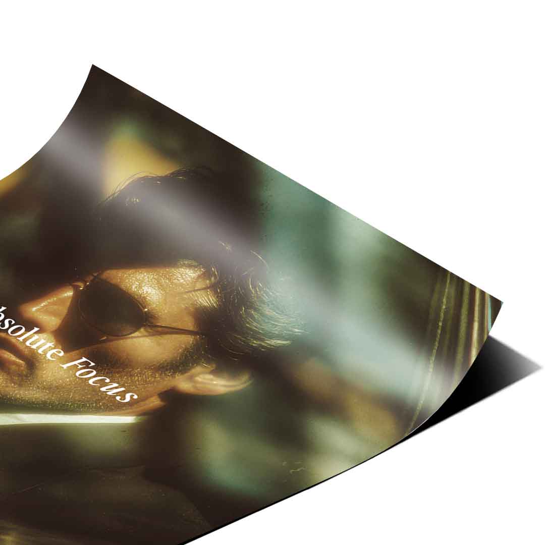 DOTCOMCANVAS® Absolute Focus Poster – Eckdetail 2