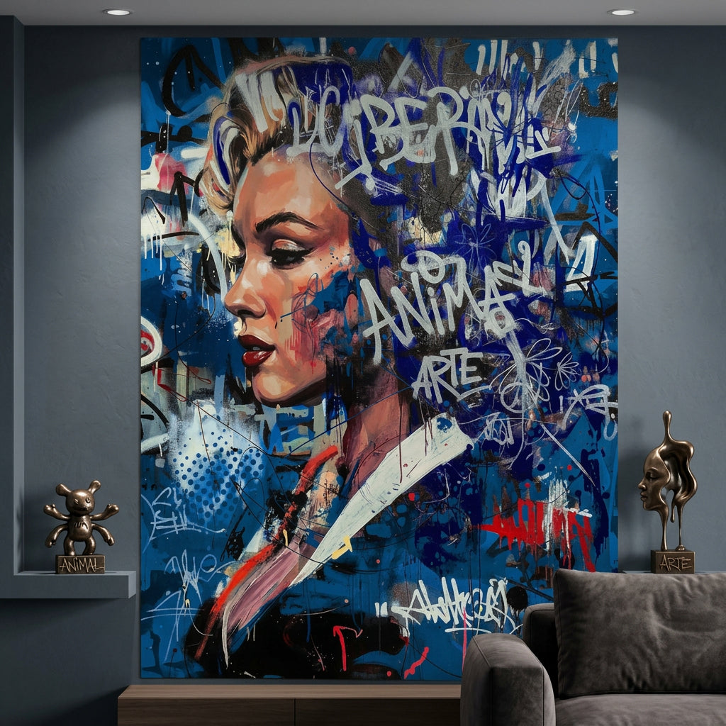 DOTCOMCANVAS® Absolute Focus Poster – Raum-Mockup