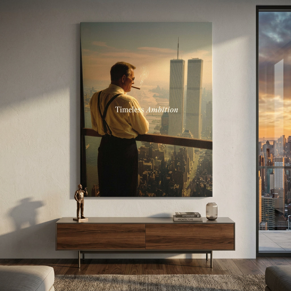 DOTCOMCANVAS Timeless Ambition Leinwandbild im Wohnraum