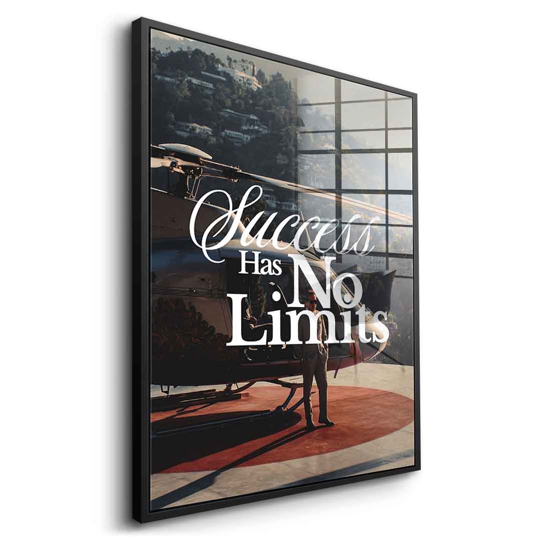 Success has no limits Acrylglasbild Seite