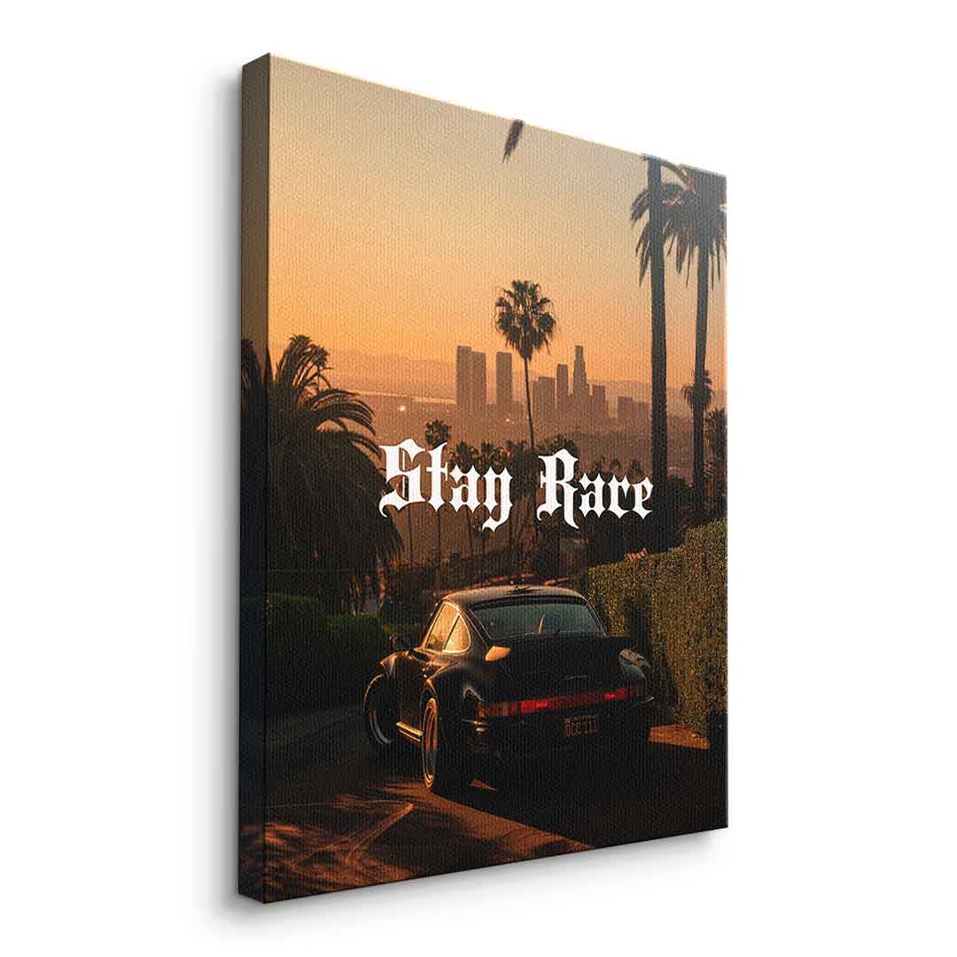 DOTCOMCANVAS Stay Rare Leinwandbild Seitenansicht ohne Rahmen