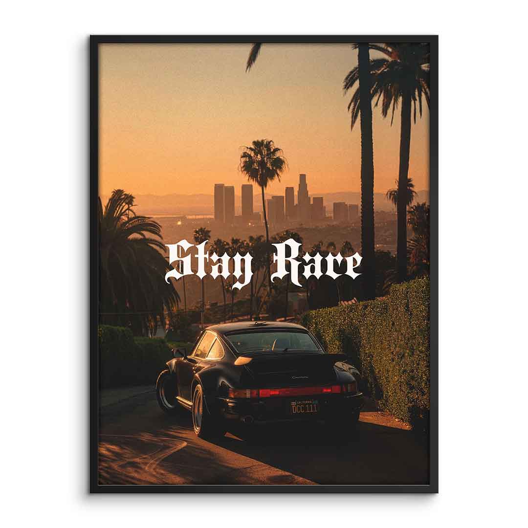 DOTCOMCANVAS Stay Rare Poster gerahmte Vorderansicht