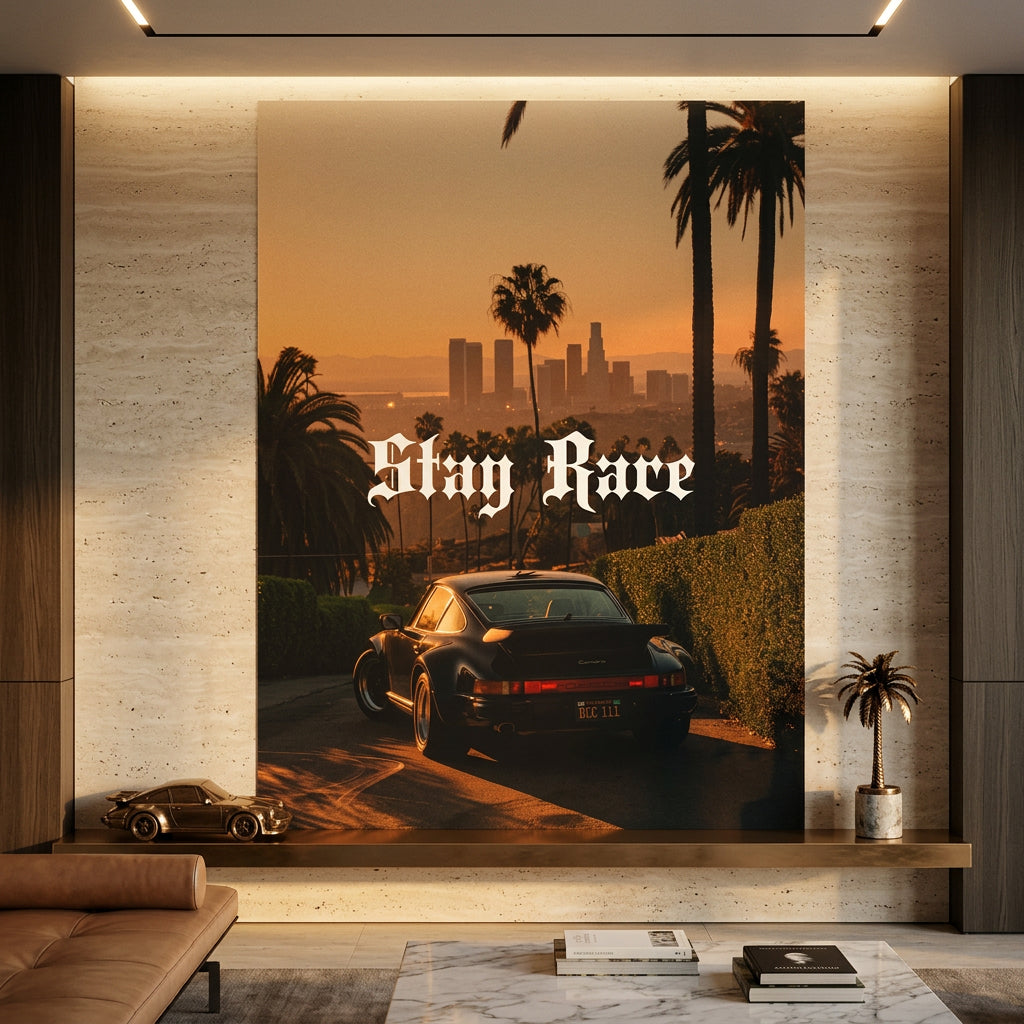 DOTCOMCANVAS Stay Rare Poster im Wohnraum Mockup