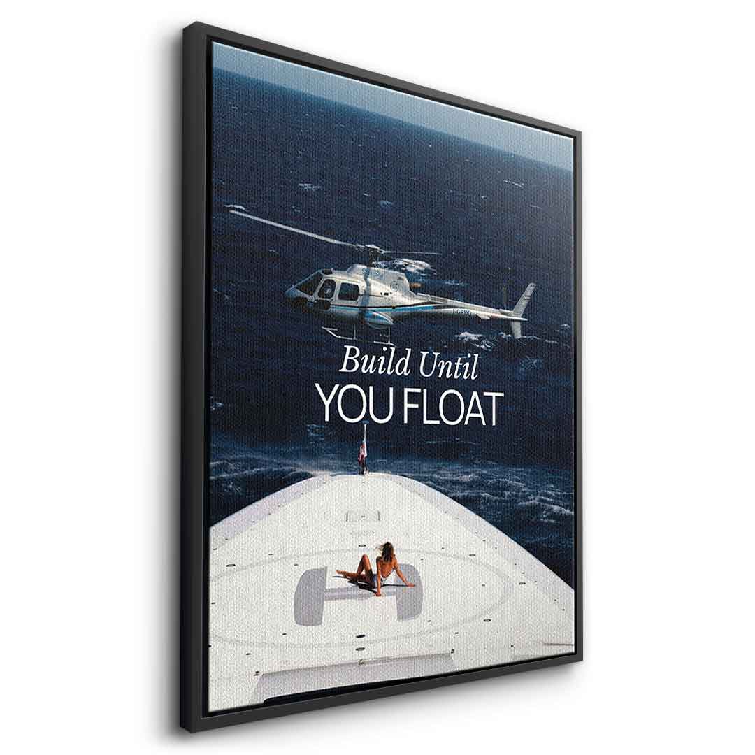 Build Until You Float Canvas 11