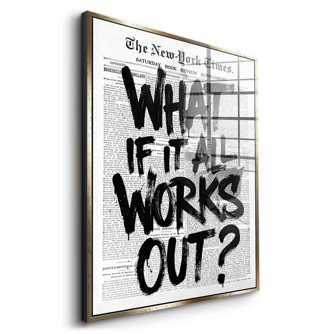 What if it all works out Acryl 11
