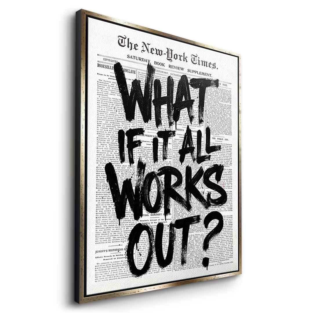 What if it all works out Canvas 14