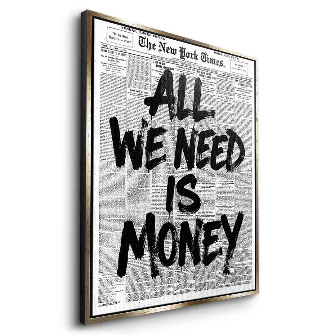 All we need is money - Side Gold