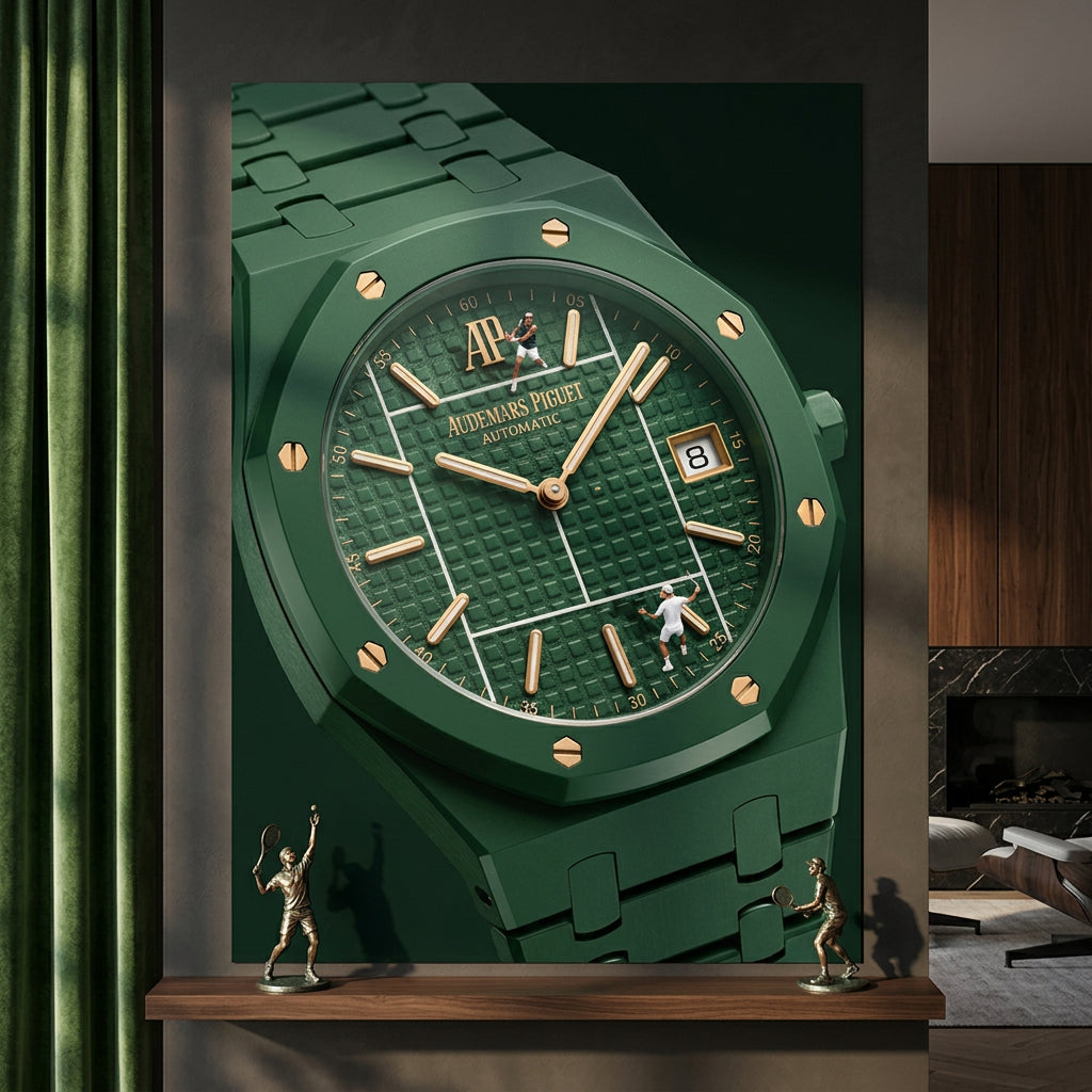 Luxury Timepiece – Tennis Poster im Raum
