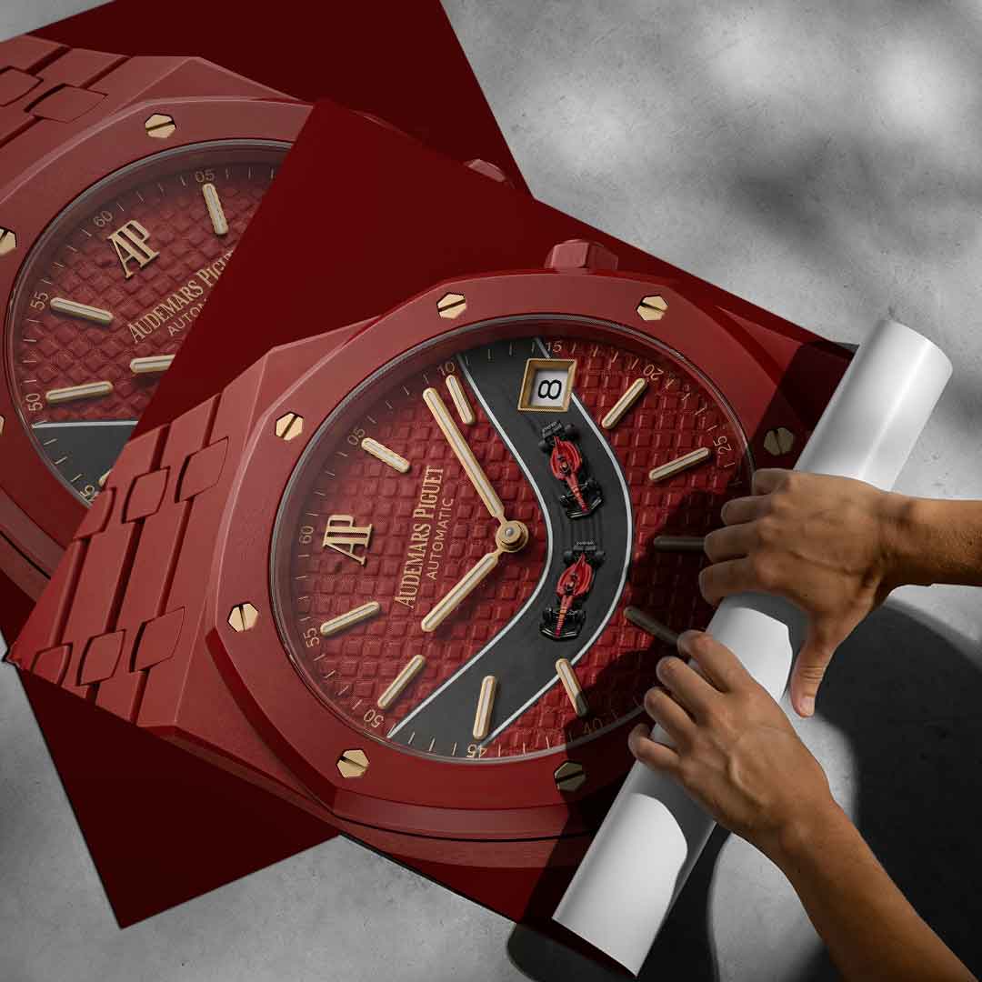 Luxury Timepiece Formula 1 Poster Rollup