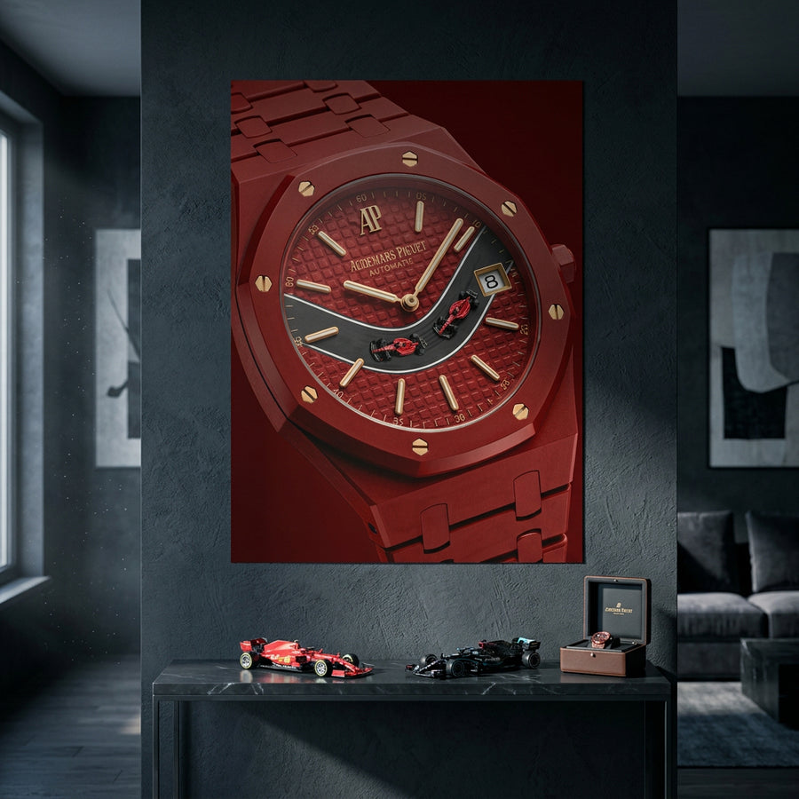 Luxury Timepiece Formula 1 Poster Raumansicht