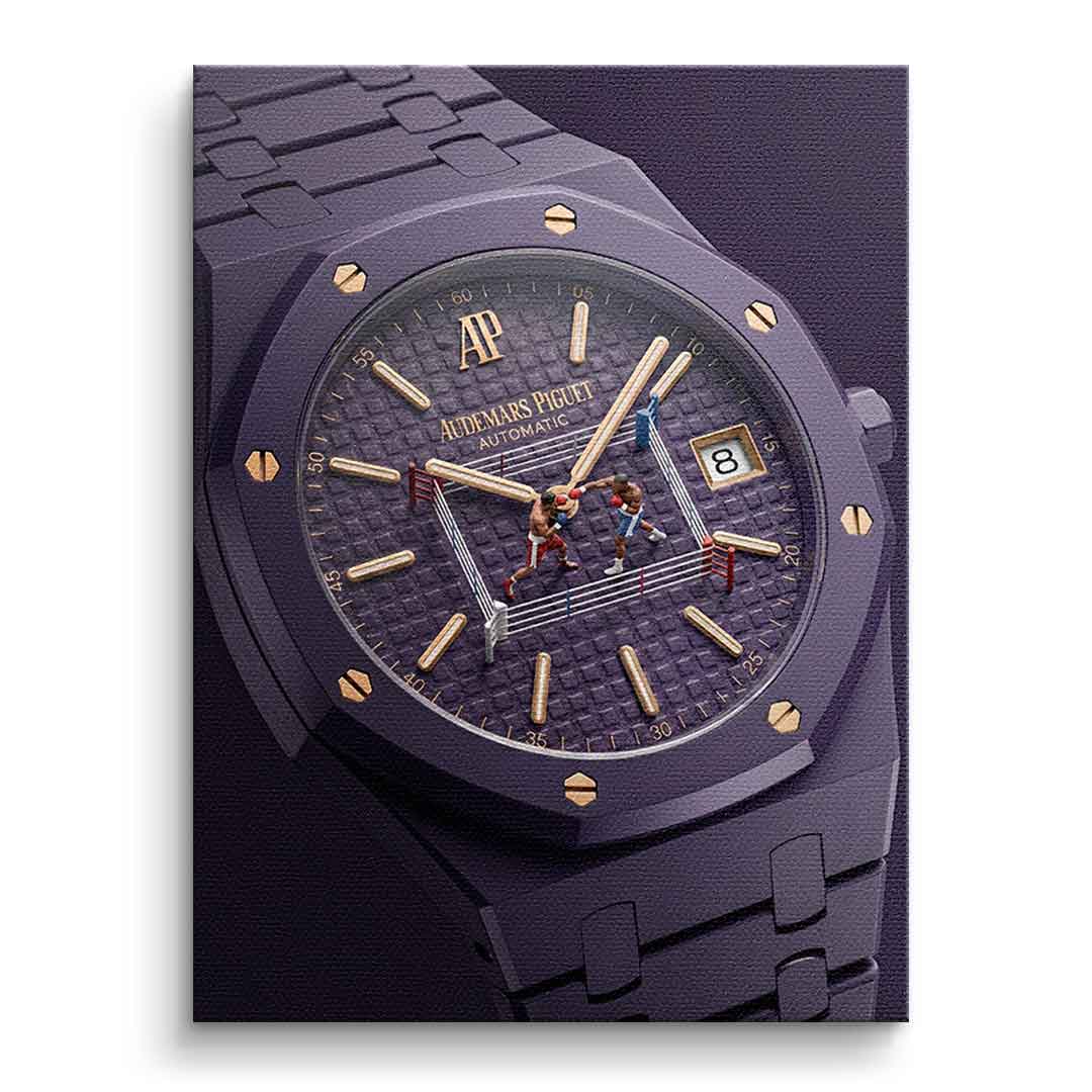 Luxury Timepiece – Boxing Leinwandbild ohne Rahmen