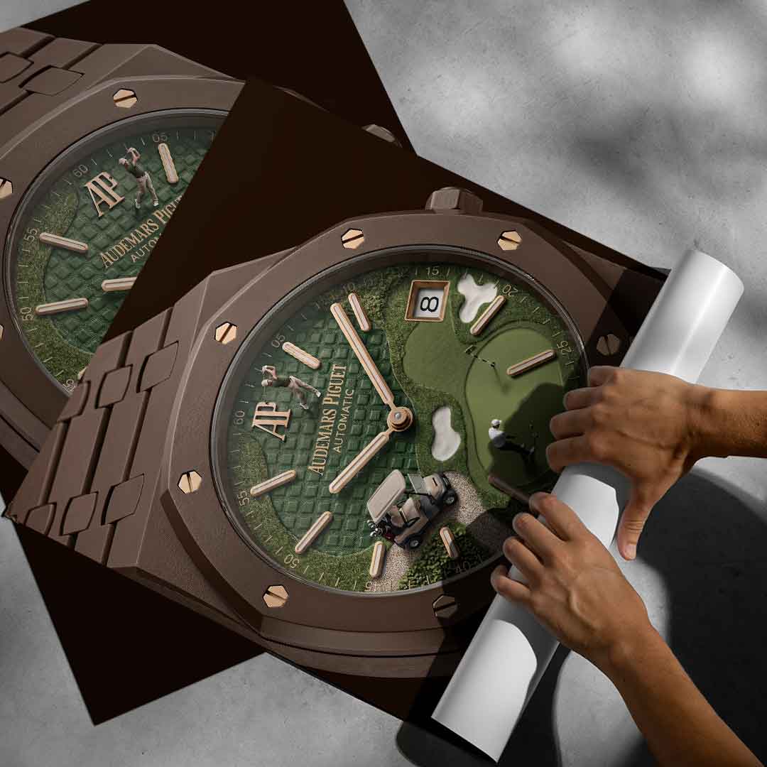 Luxury Timepiece – Golf Roll-up
