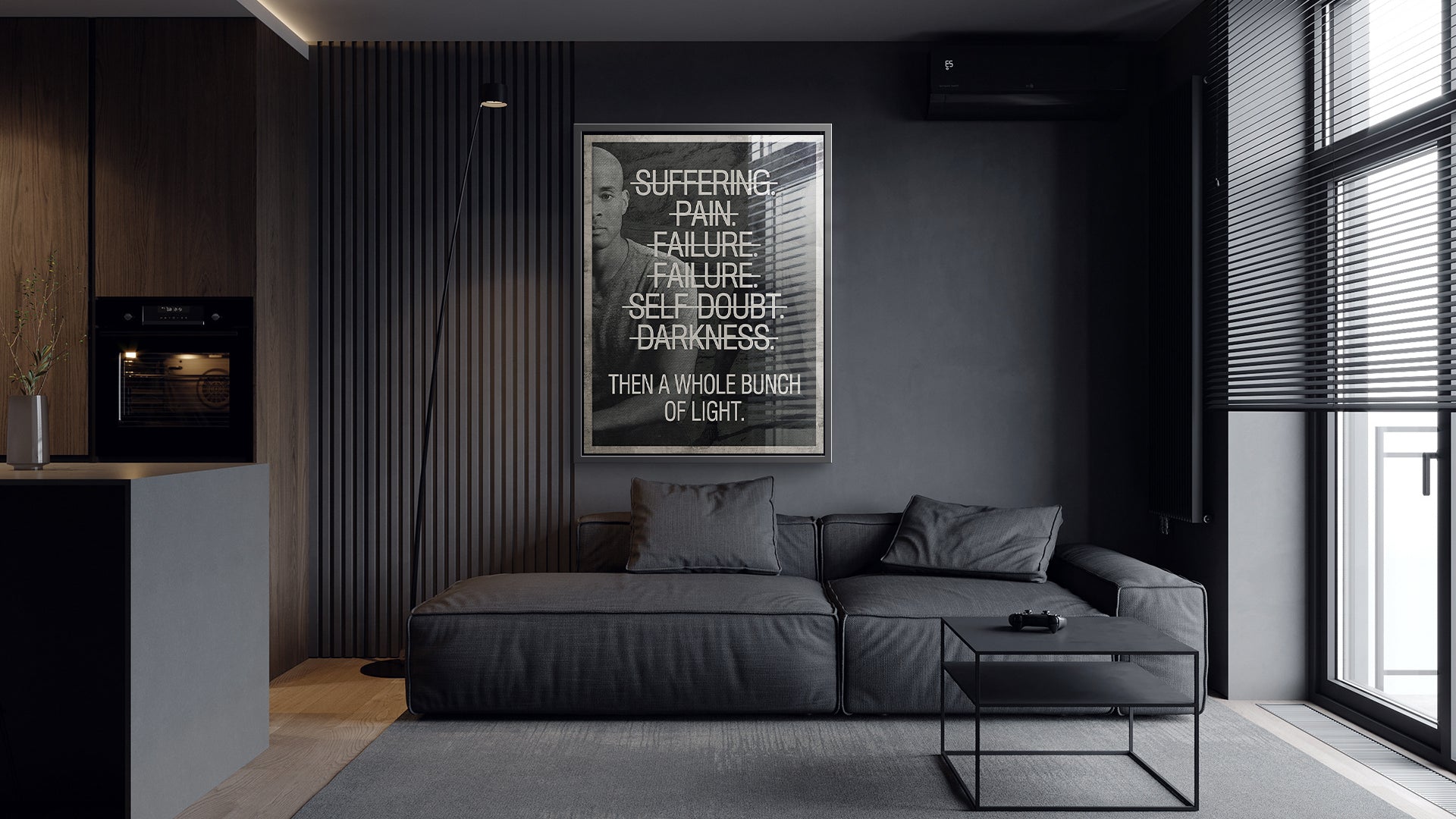Goggins Mindset Acryl Room