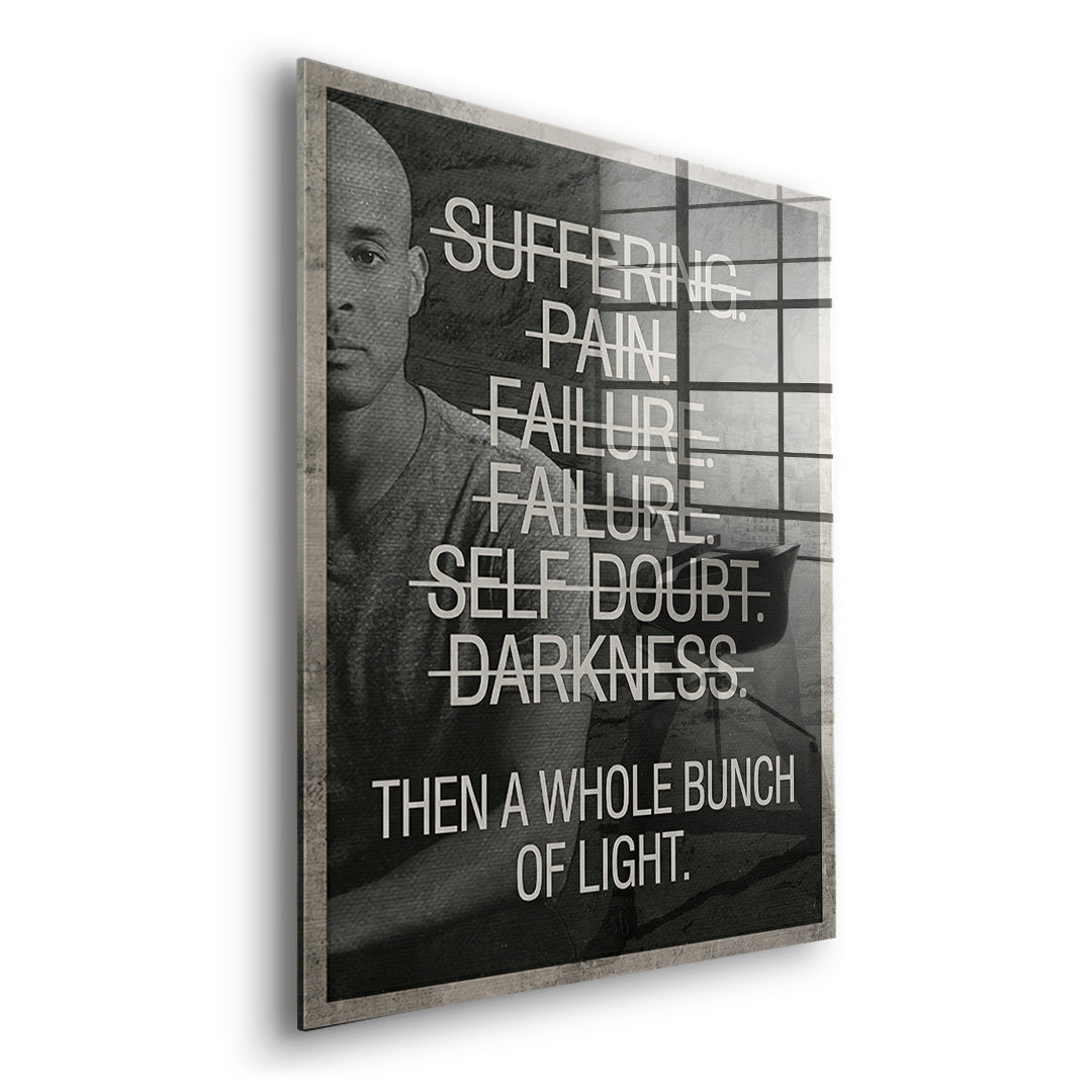 Goggins Mindset Acryl Side No Frame