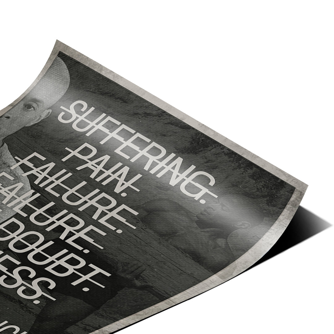 Goggins Mindset Poster Corner Detail 2