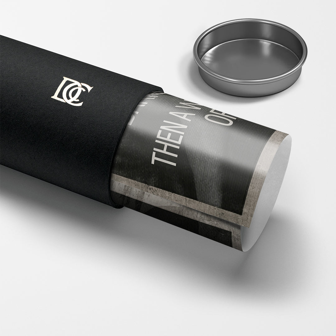 Goggins Mindset Poster Tube Roll