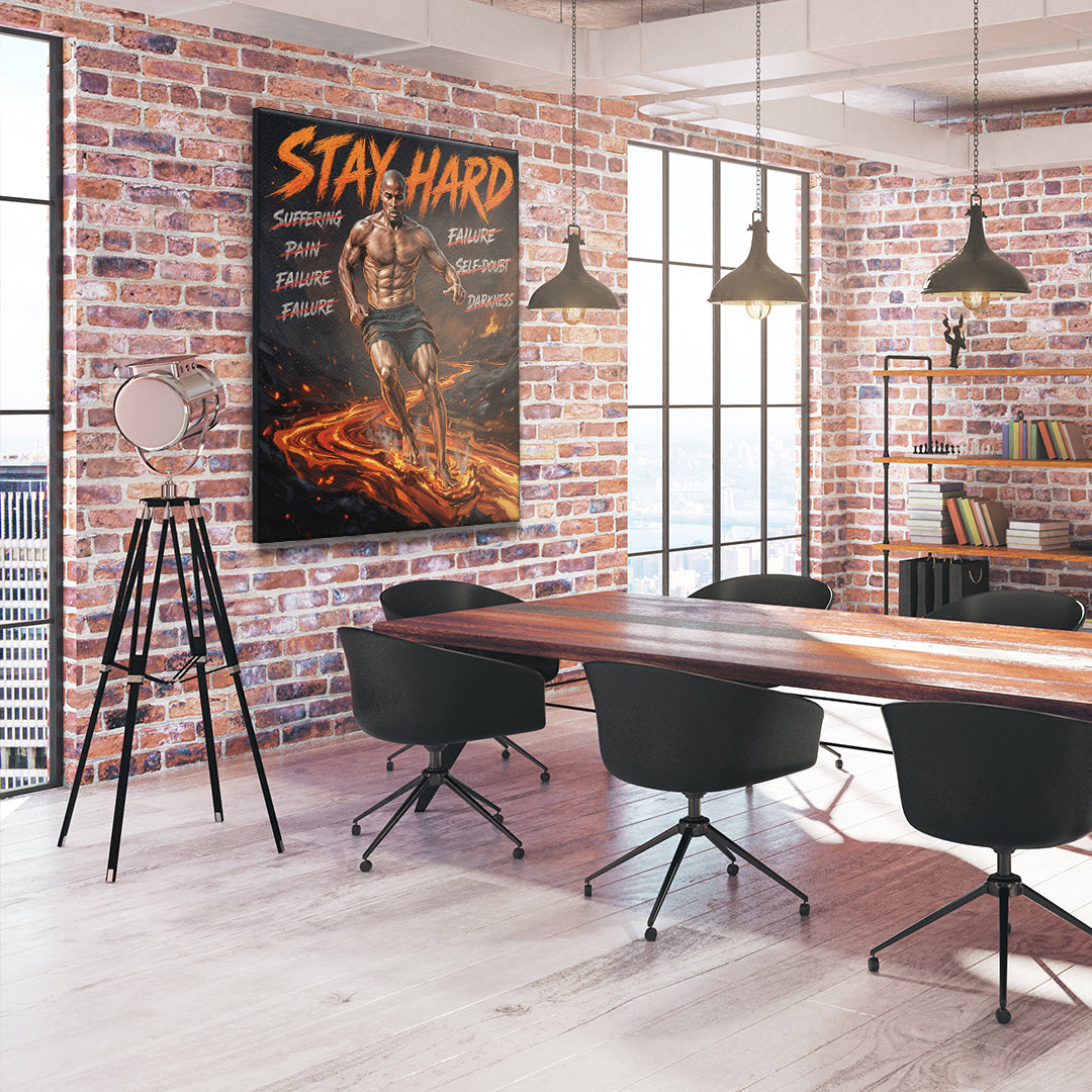 Stay Hard – Raumansicht