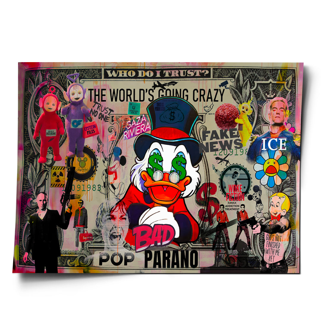 DOTCOMCANVAS FINAL POP PARANO Poster Vorderansicht