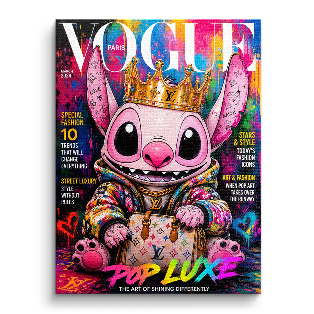 Pop Luxe Leinwandbild