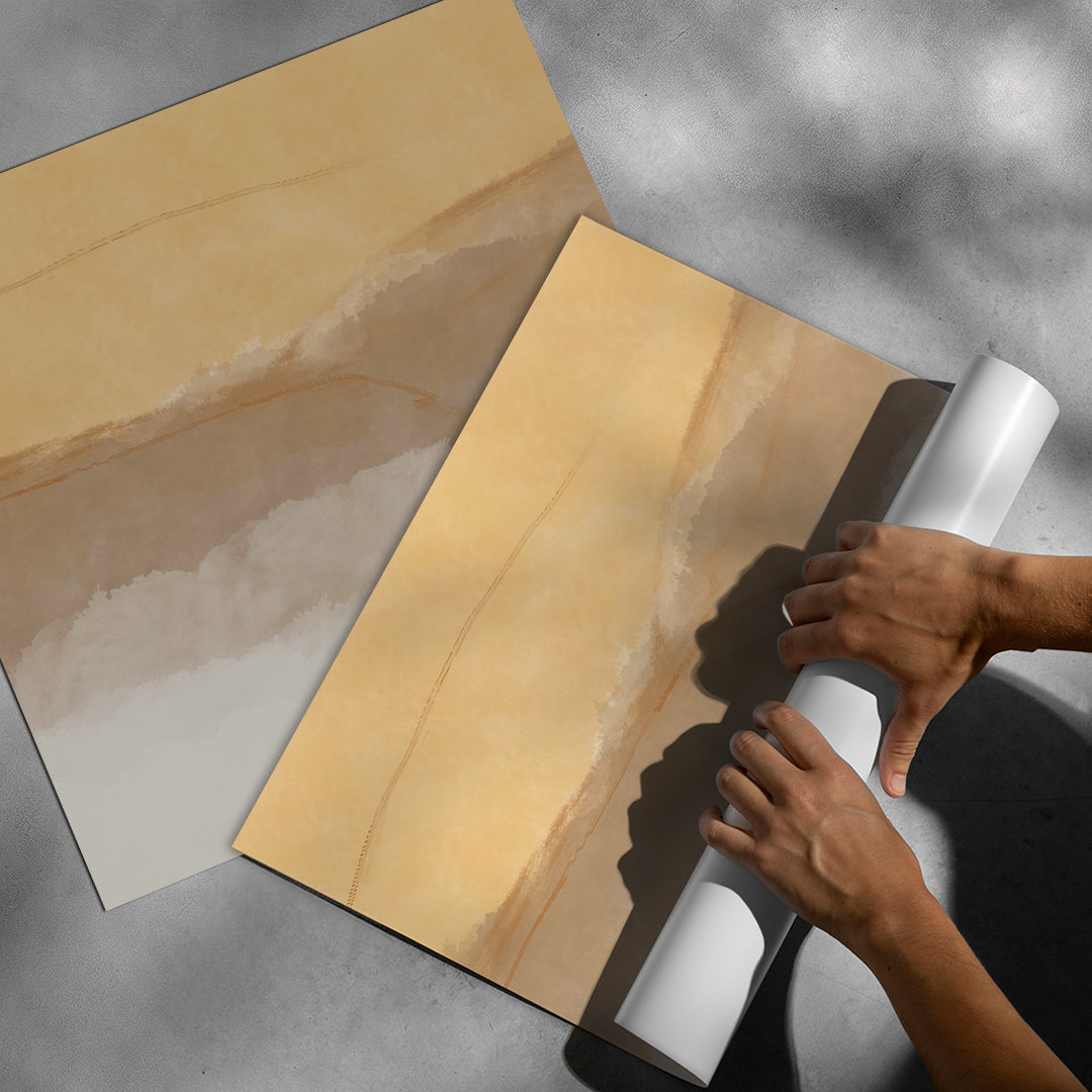 DOTCOMCANVAS In soft time Poster Rolled-up Ansicht