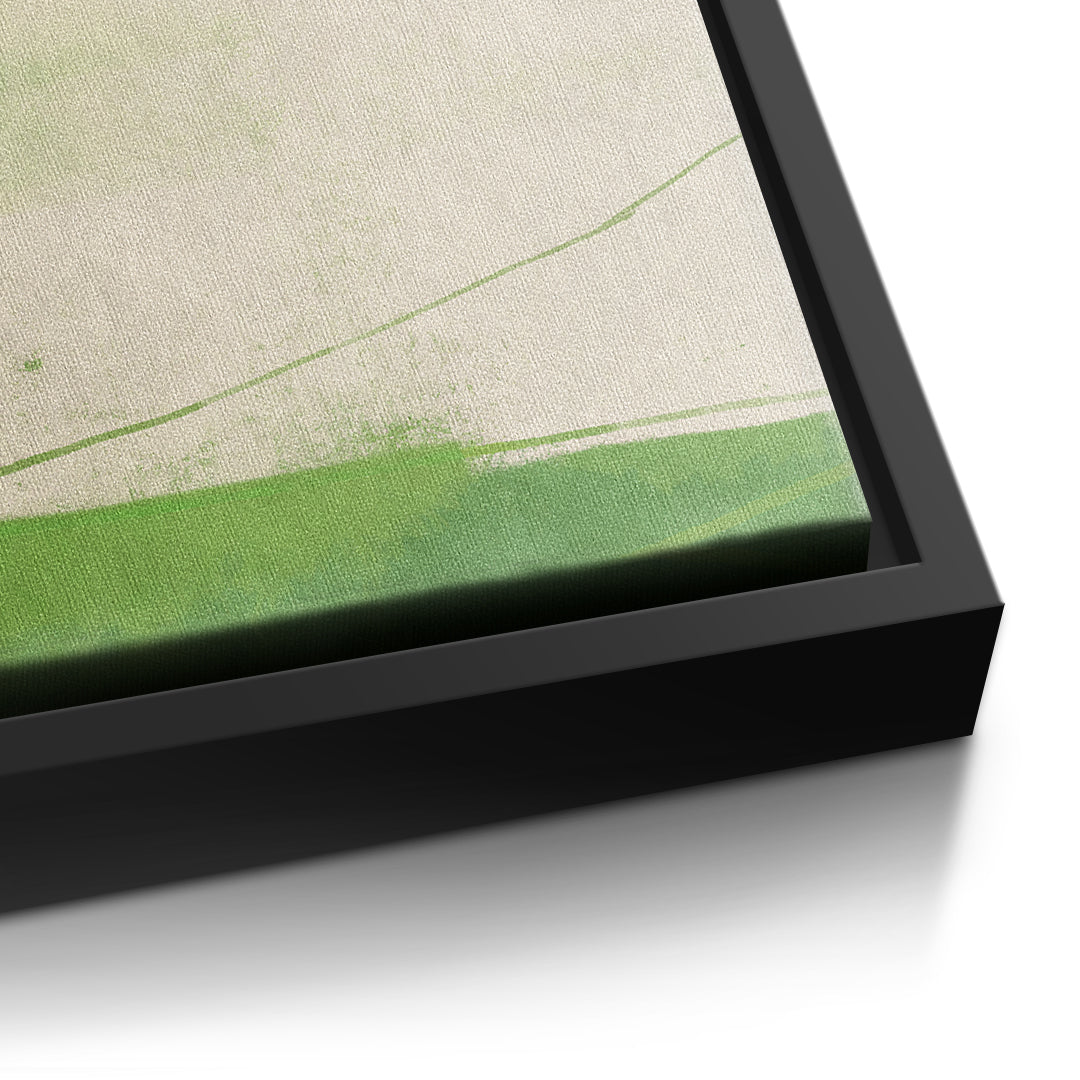 DOTCOMCANVAS What stayed Leinwandbild Detailansicht schwarzer Rahmen
