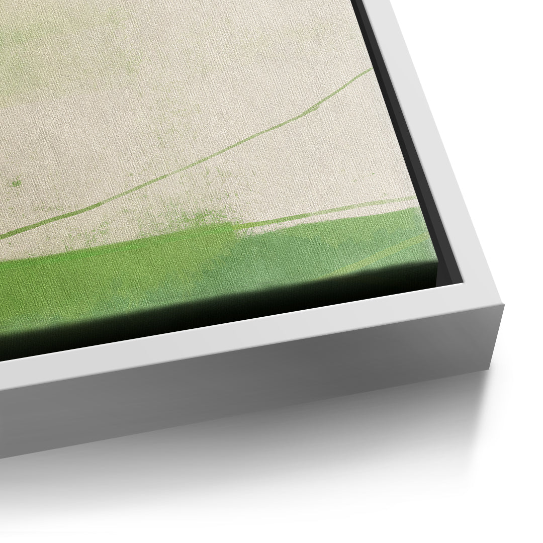 DOTCOMCANVAS What stayed Leinwandbild Detailansicht weißer Rahmen