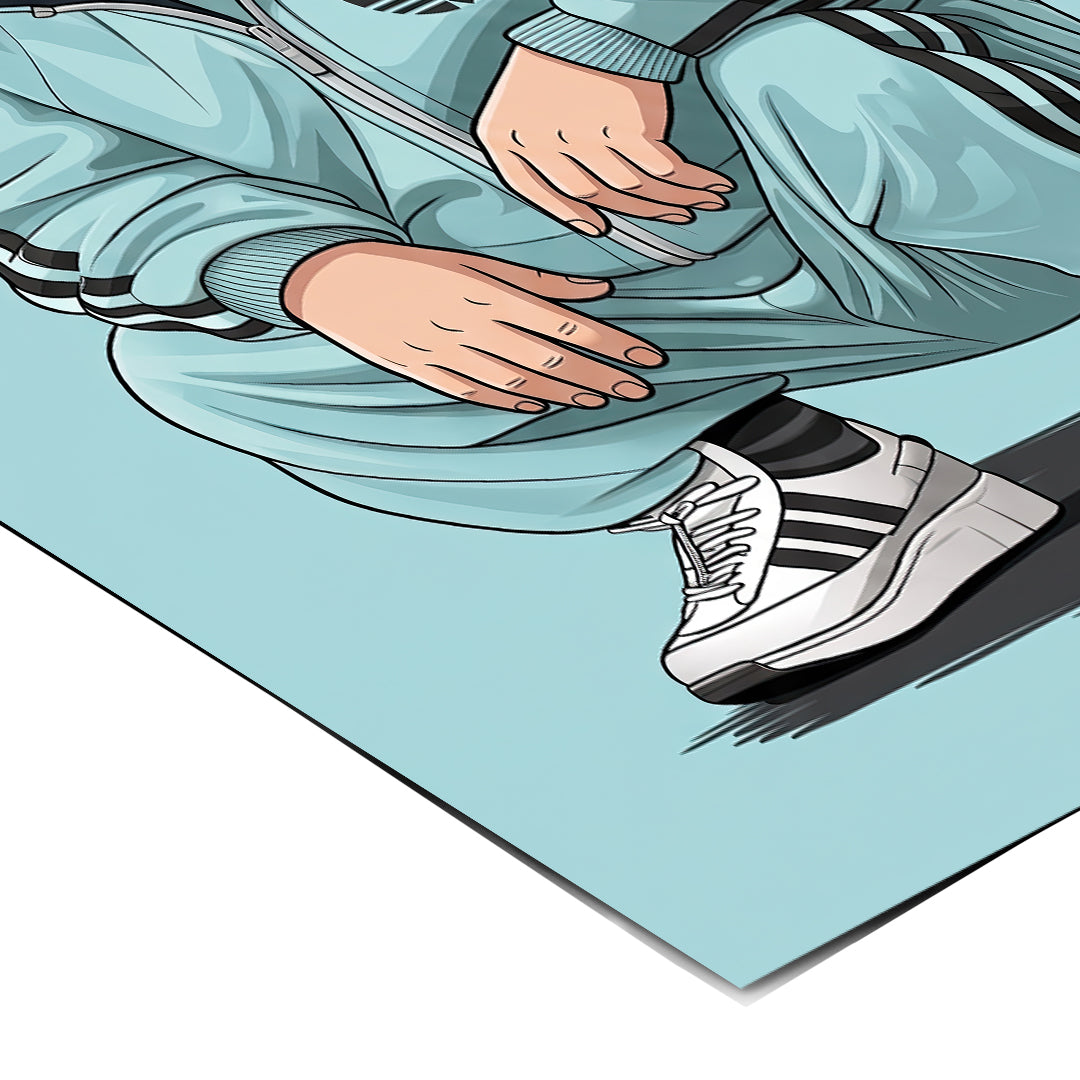 DOTCOMCANVAS Angela Merkel Swag Poster Detailansicht