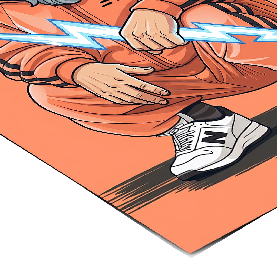 Zeus Swag Poster Ecken-Detail